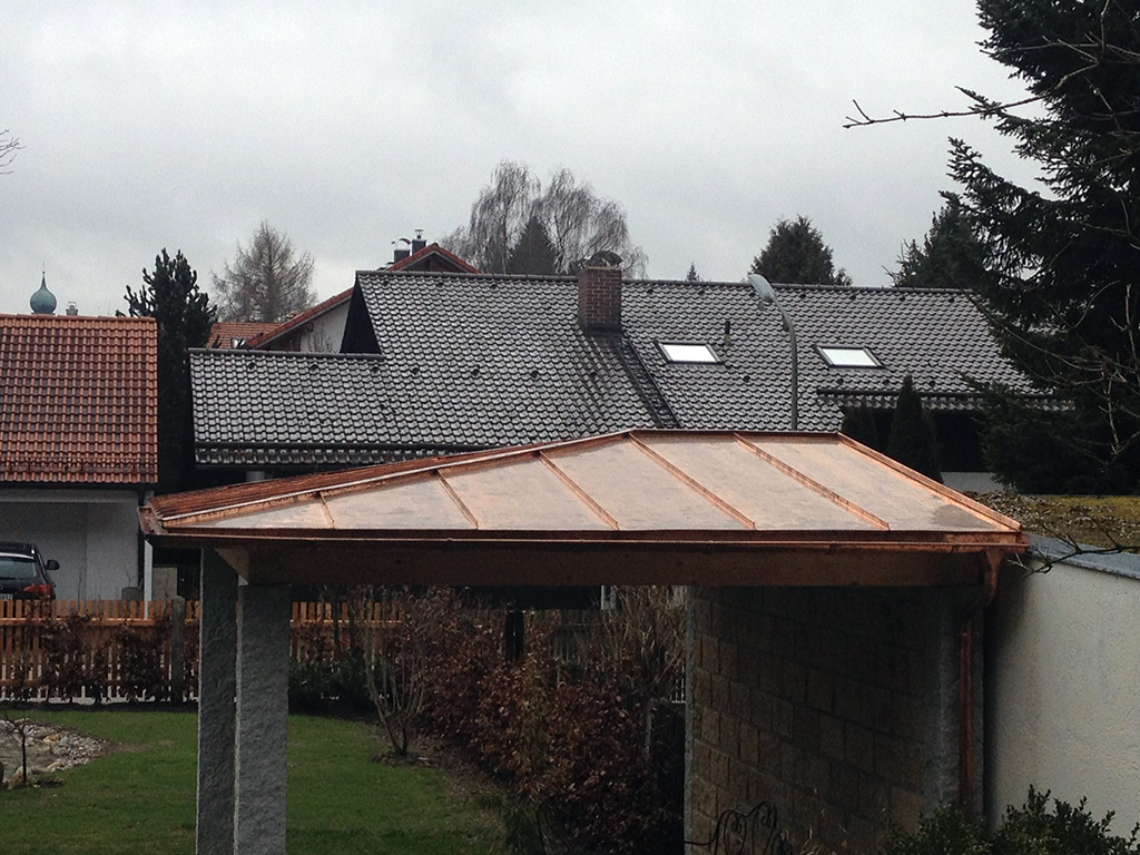 Freisitzverblechungen