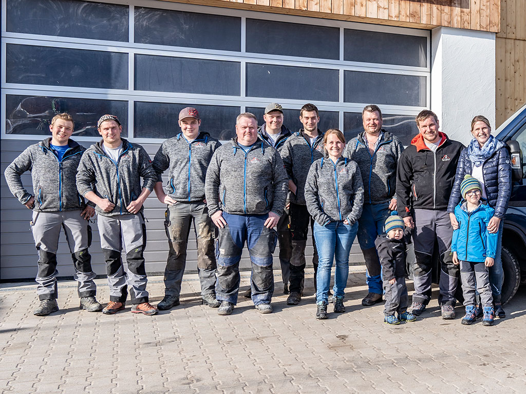 Das Team der Spenglerei Wasensteiner